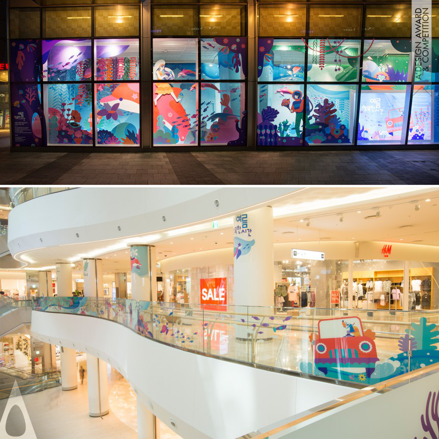 Lotte World Mall design