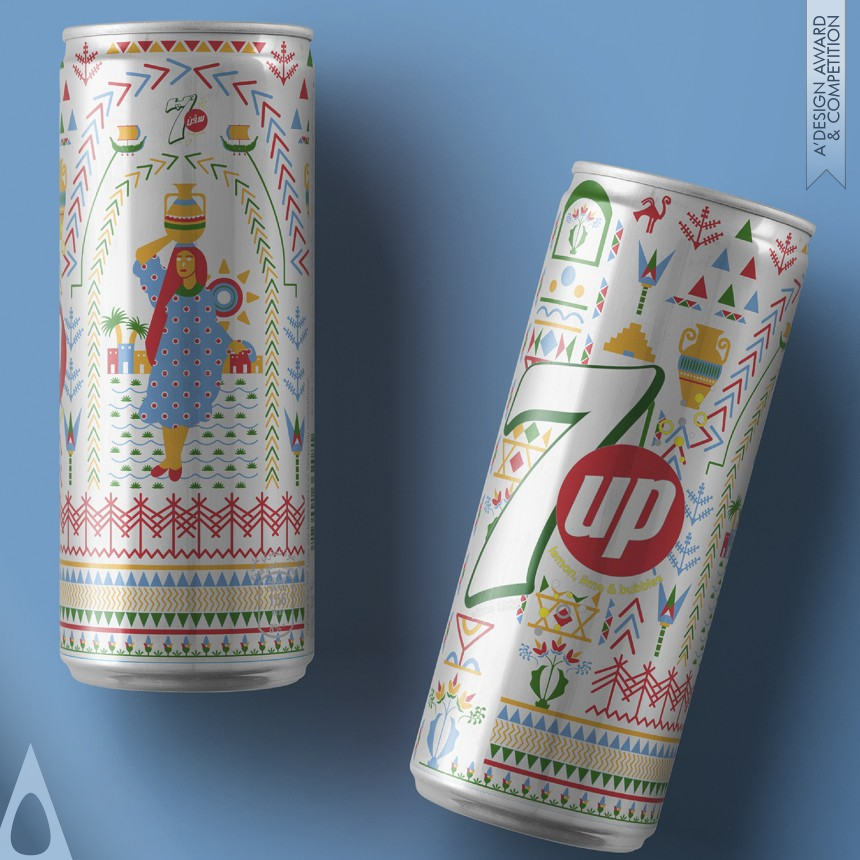 7UP Egypt Limited Edition Series designed by PepsiCo Design & Innovation