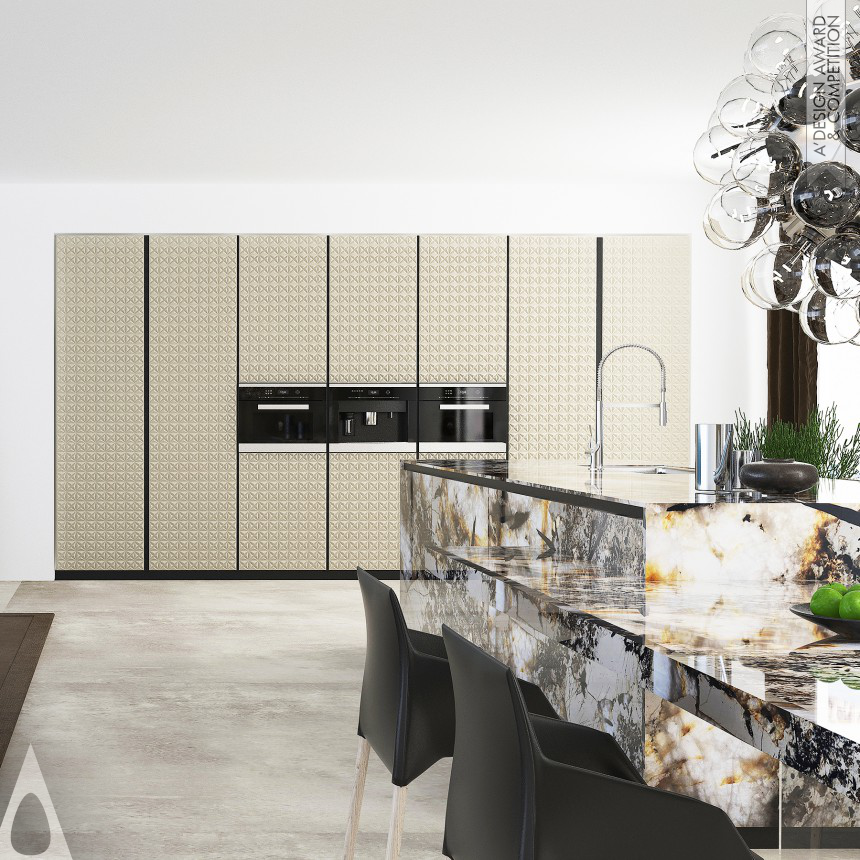 Iron Interior Space and Exhibition Design Award Winner 2019 Colombo Kitchen Living Interior 