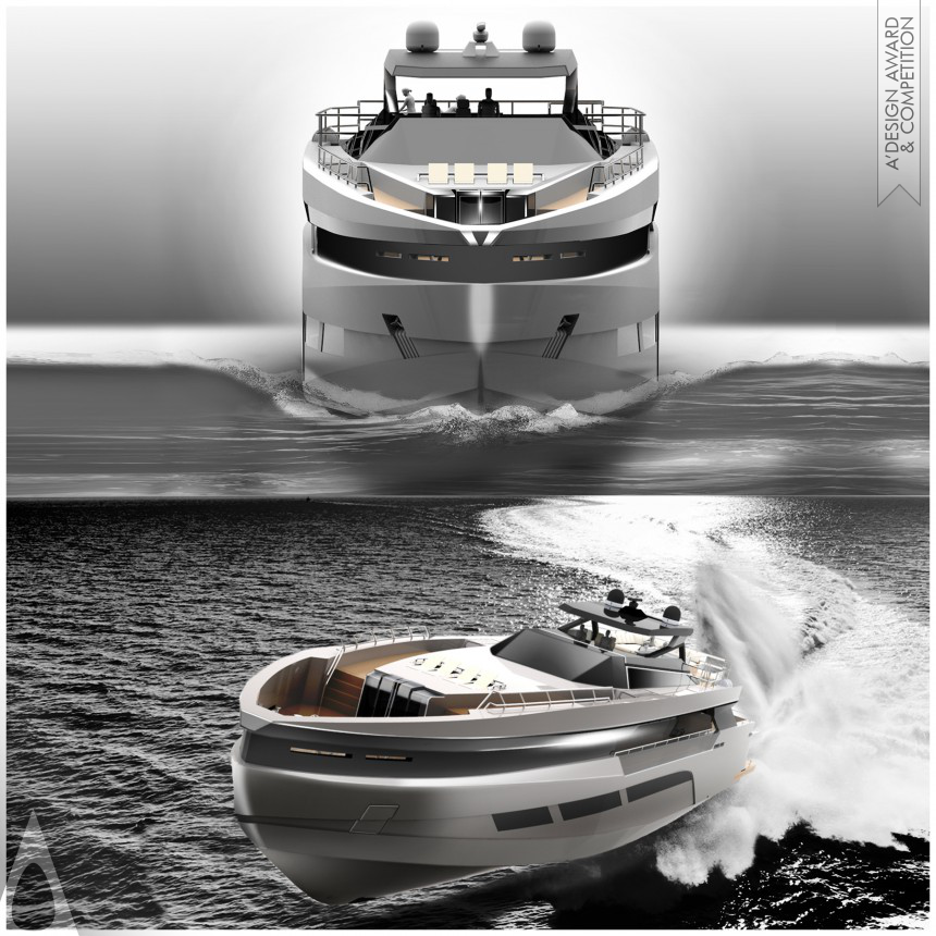 7seas Yacht Design 43m Fast Planing Hybrid Motor Yacht