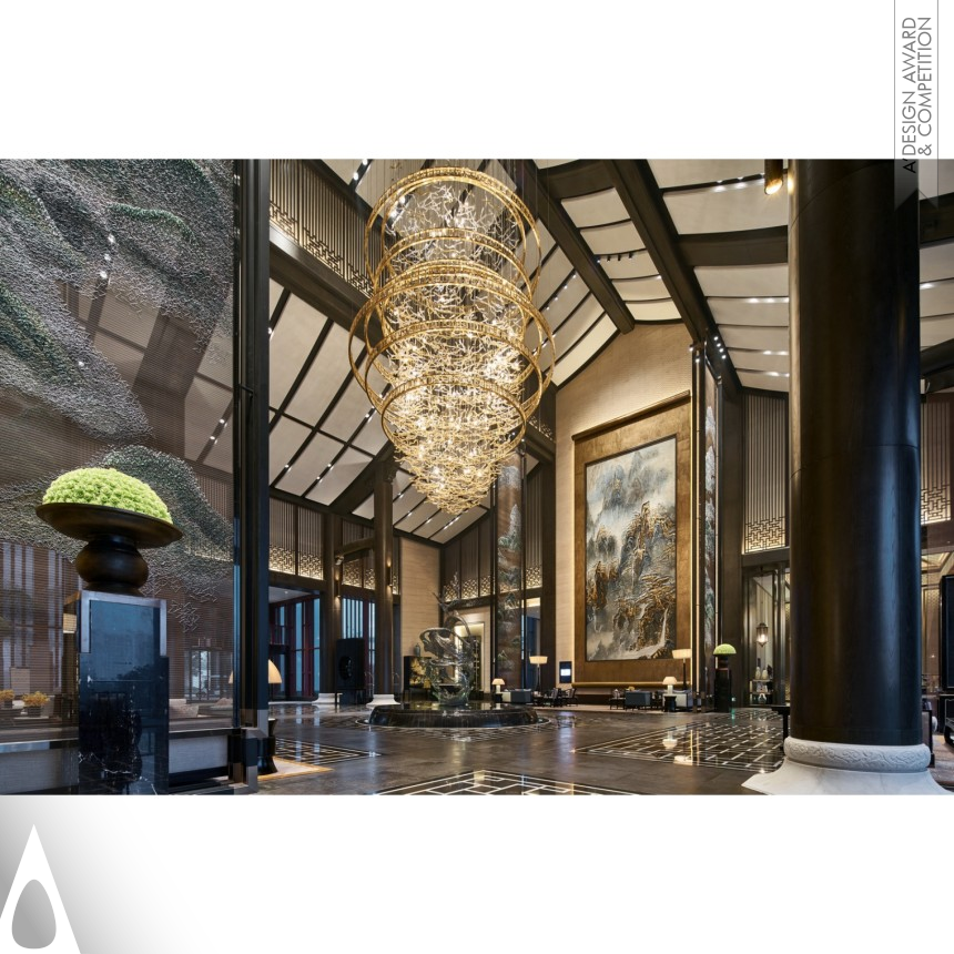 Silver Interior Space and Exhibition Design Award Winner 2019 Wanda Vista Hefei Hotel 