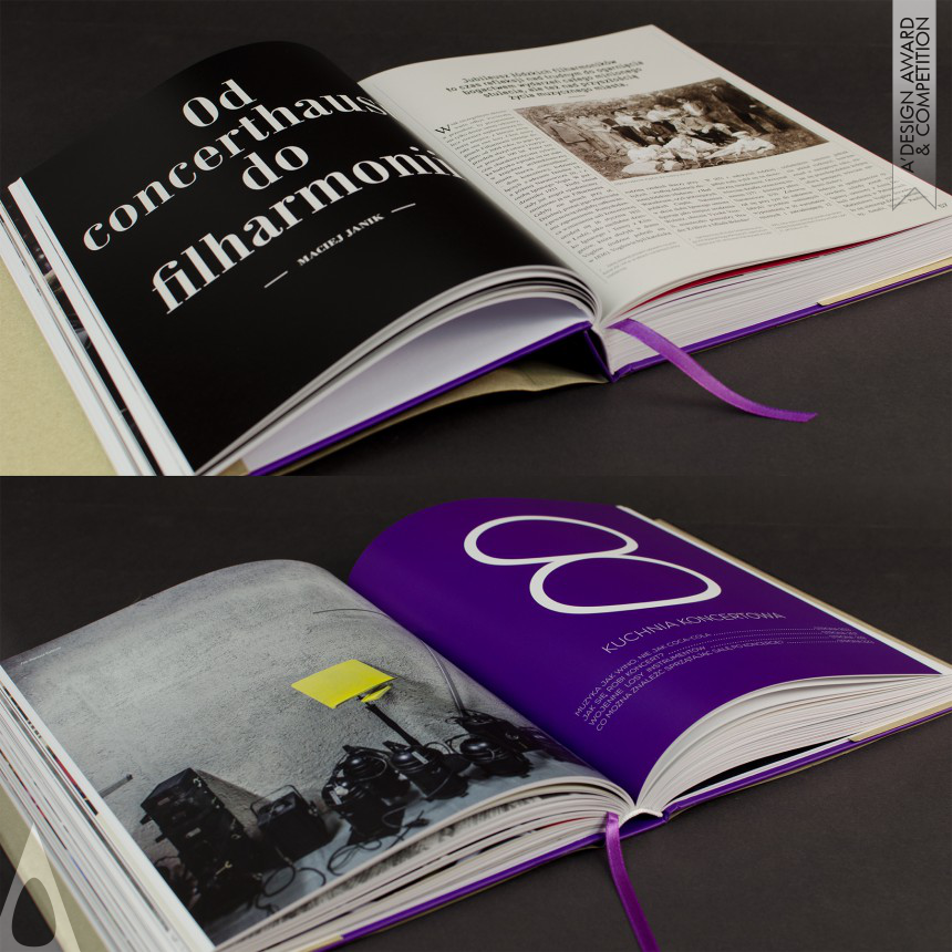 100 Years of the Lodz Philharmonic - Bronze Print and Published Media Design Award Winner