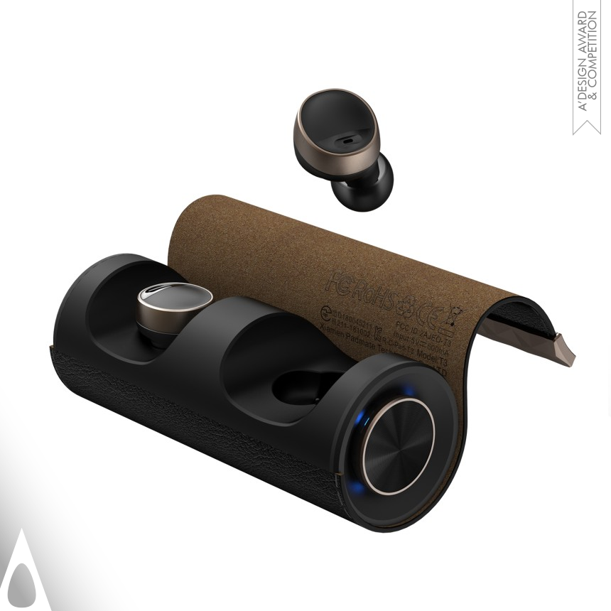 PaMu Scroll TWS Earbuds - Iron Digital and Electronic Device Design Award Winner
