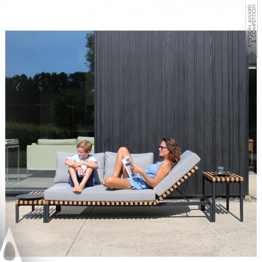 Robin Delaere Outdoor Sunlounger and Sofa