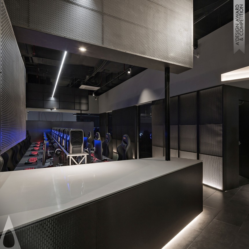 Bee PC Gaming Club 2.0 - Bronze Interior Space and Exhibition Design Award Winner