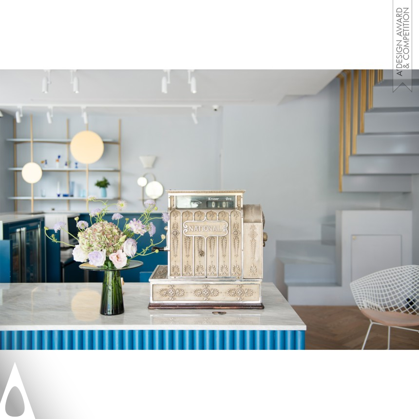 Bronze Interior Space and Exhibition Design Award Winner 2020 Gluck Cafe Commercial Space 