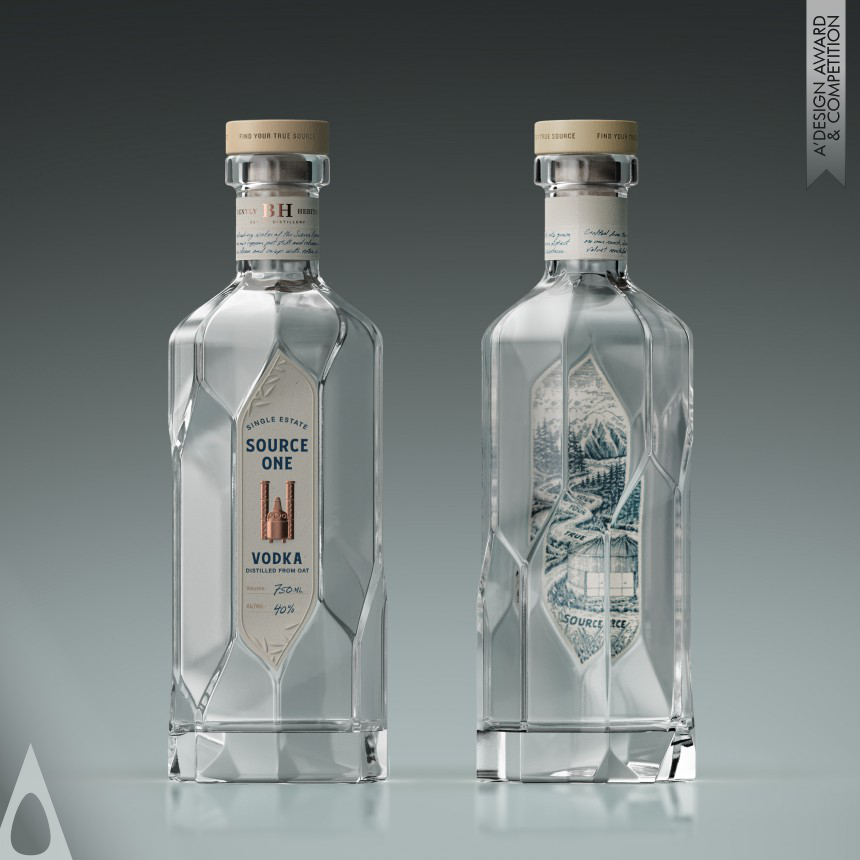 Platinum Winner. Source One Vodka by Aether NY, LLC