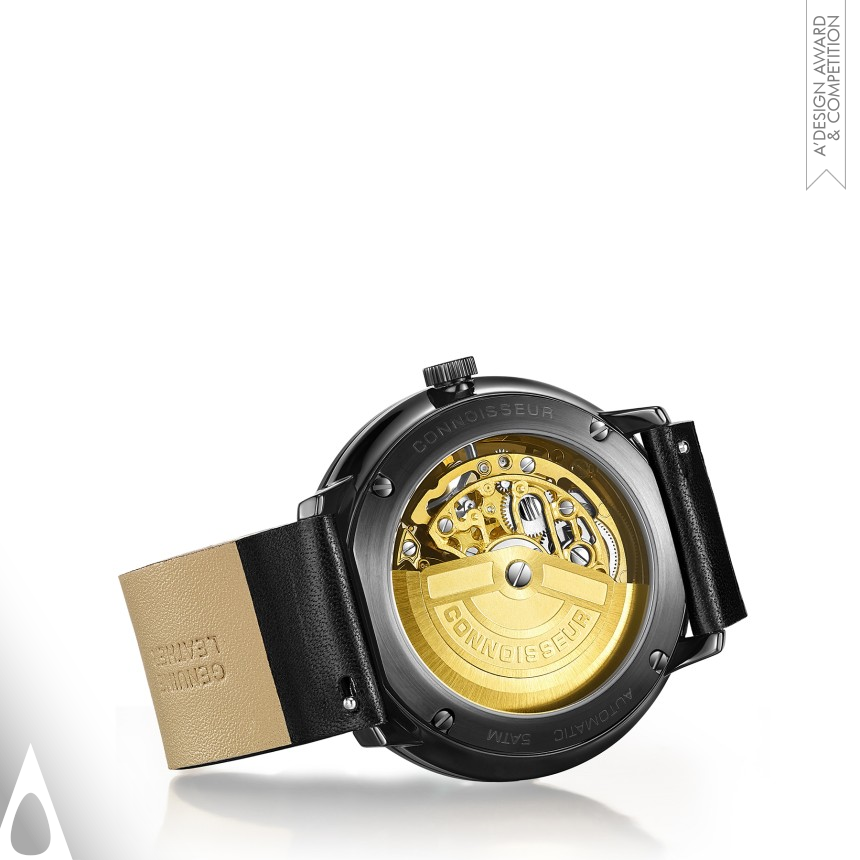 Tang Siu Hung and Jiang Shuting's The Innovative Skeleton Watch Fashionable Automatic Wrist Watch