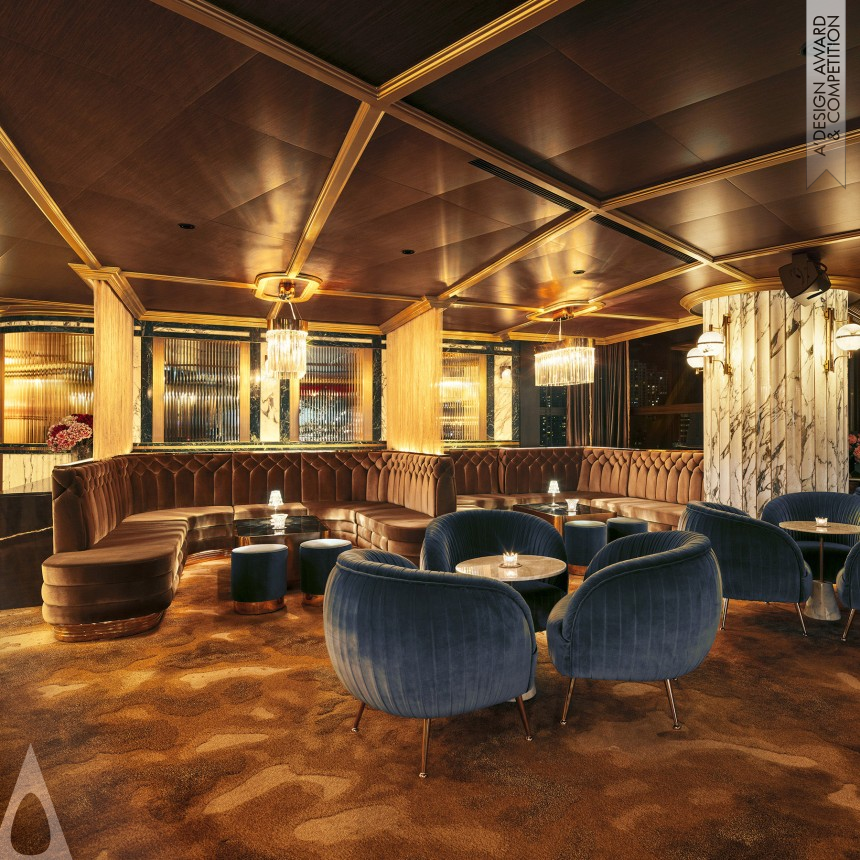 Silver Interior Space and Exhibition Design Award Winner 2020 The Crown Lounge 