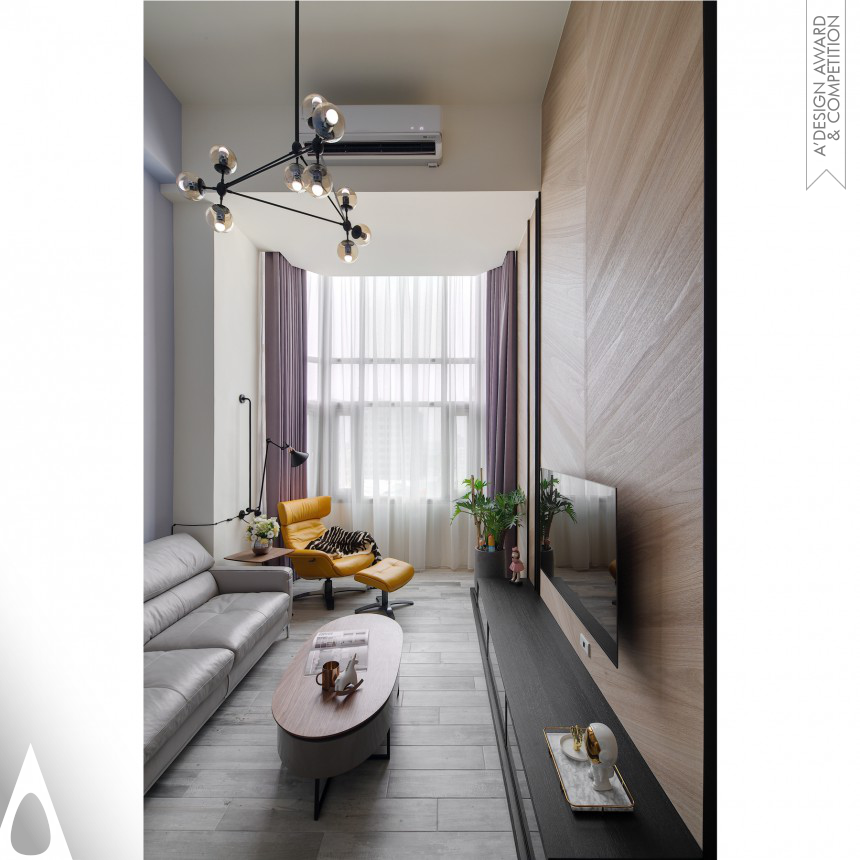 Iron Interior Space and Exhibition Design Award Winner 2020 Mezzanine Apartment Interior Design 