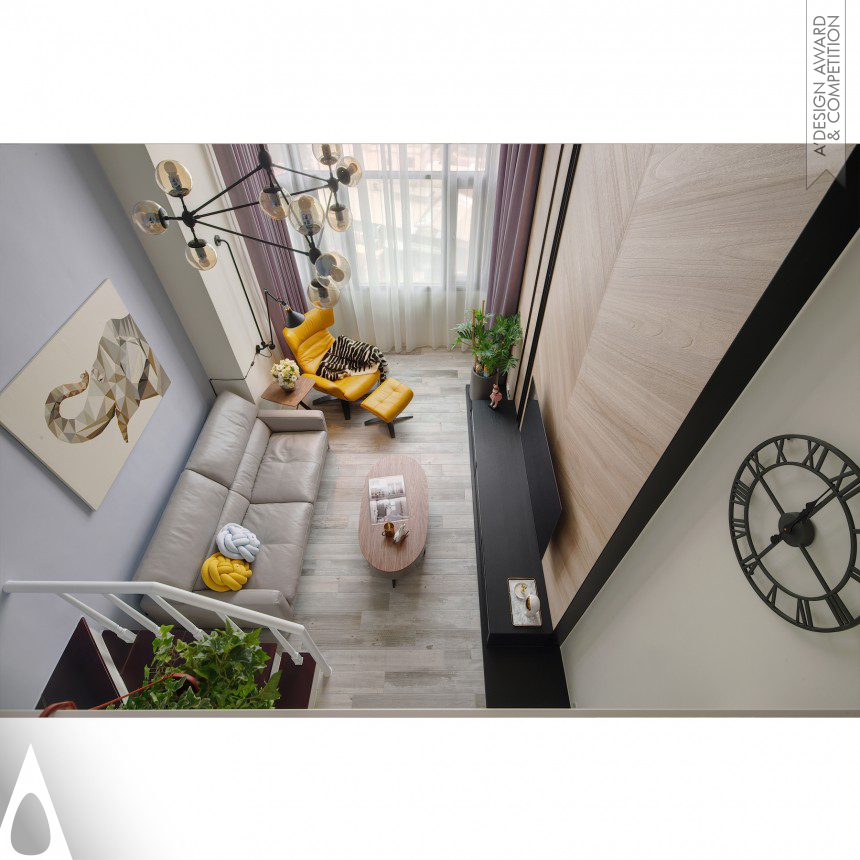 Yi-Lun Hsu's Mezzanine Apartment Interior Design