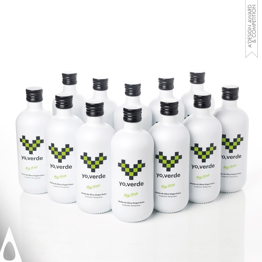 Bronze Packaging Design Award Winner 2020 Yo,verde Olive Oil 