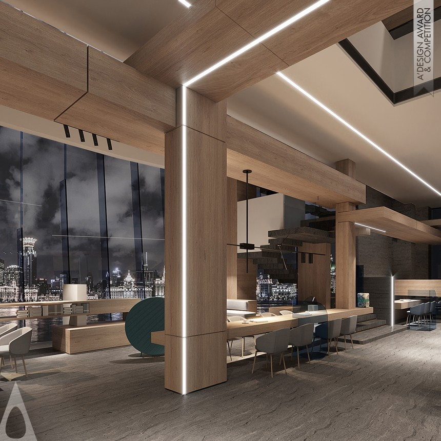 Bronze Interior Space and Exhibition Design Award Winner 2020 Deconstruction of Door Exhibition Center 