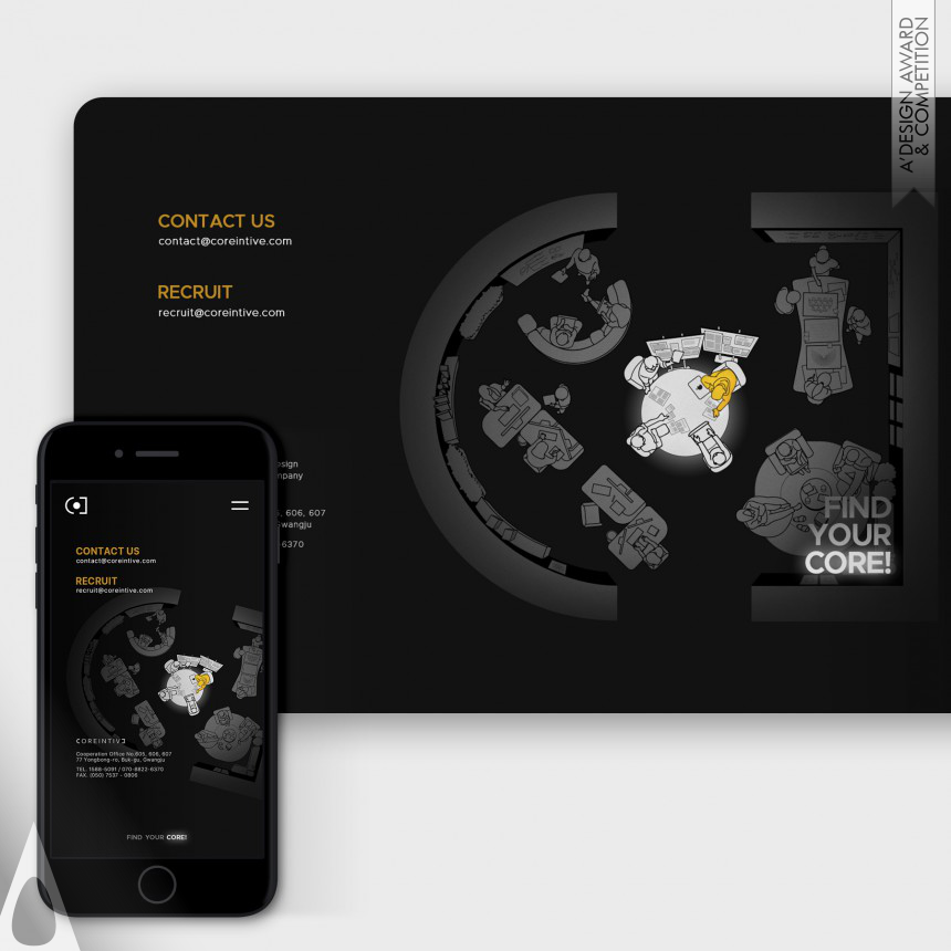 Coreintive - Golden Website and Web Design Award Winner