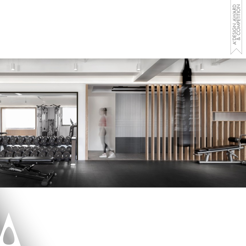 Bronze Interior Space and Exhibition Design Award Winner 2020 Simple Training Gym 