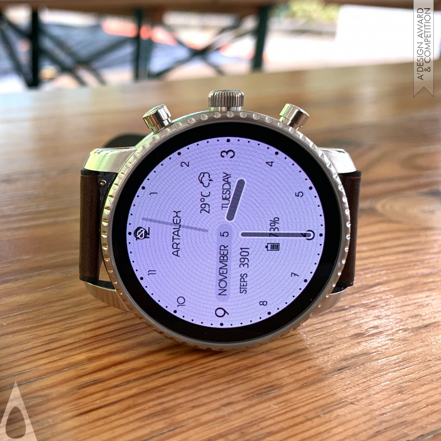 Alex Pan Yong's Simple Code II Saphire Smartwatch Face