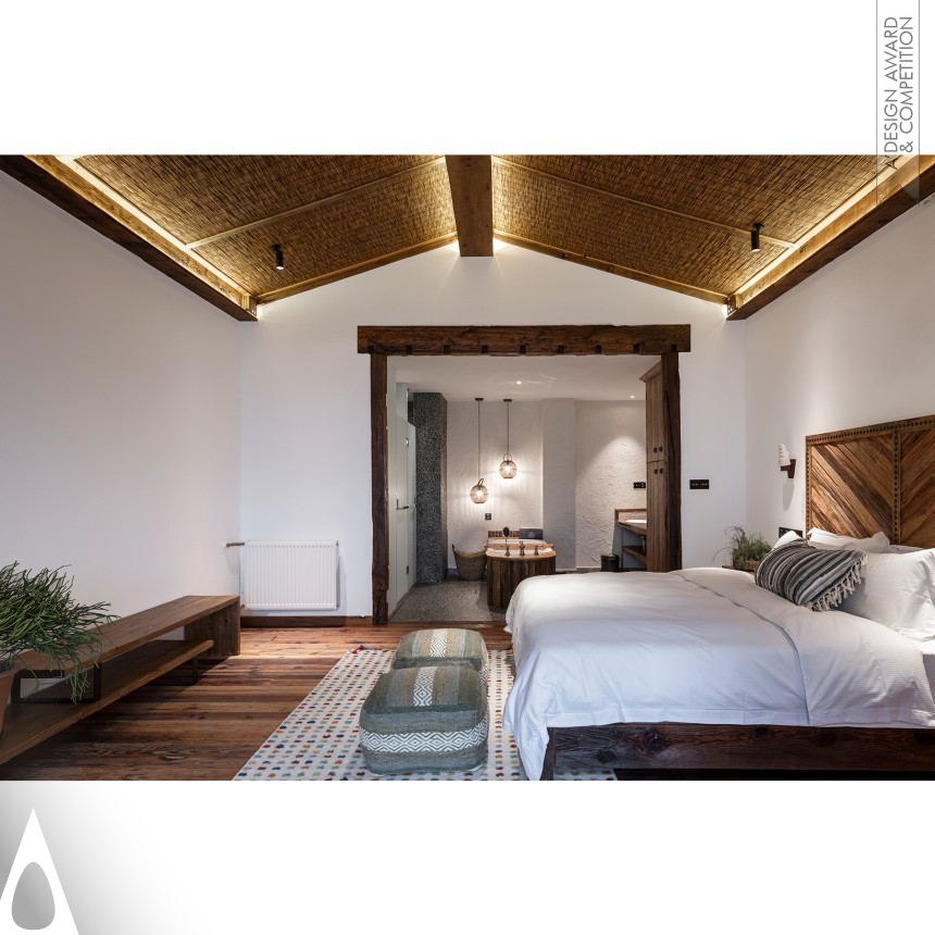 Bronze Interior Space and Exhibition Design Award Winner 2020 Hermit Huts Resort Hotel  