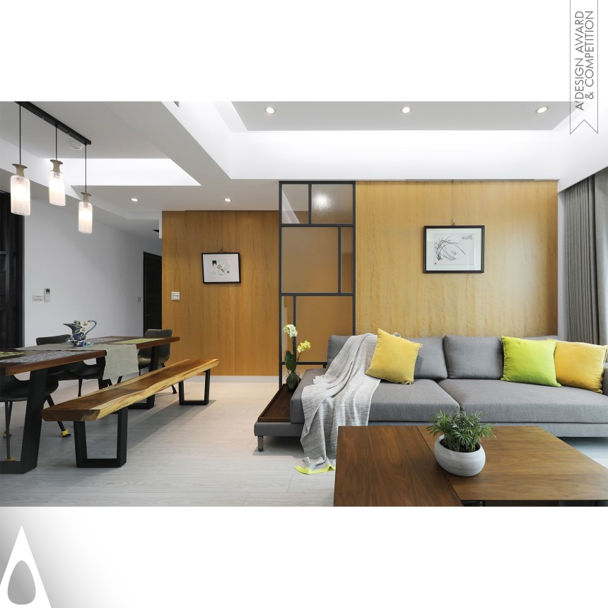 Iron Interior Space and Exhibition Design Award Winner 2020 Minimal Simplicity Residential Apartment 