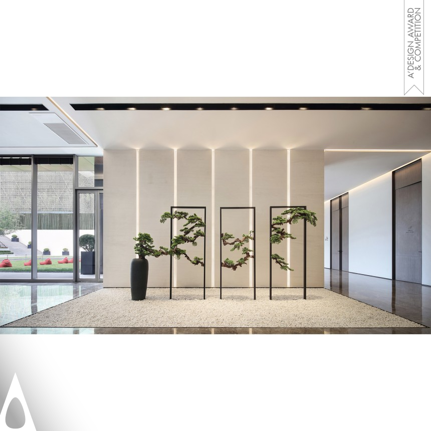 Silver Interior Space and Exhibition Design Award Winner 2020 Boundless Horizon Sales Center 