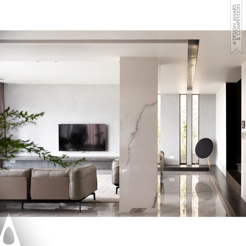 Silver Interior Space and Exhibition Design Award Winner 2020 Riverview Villa Residence 