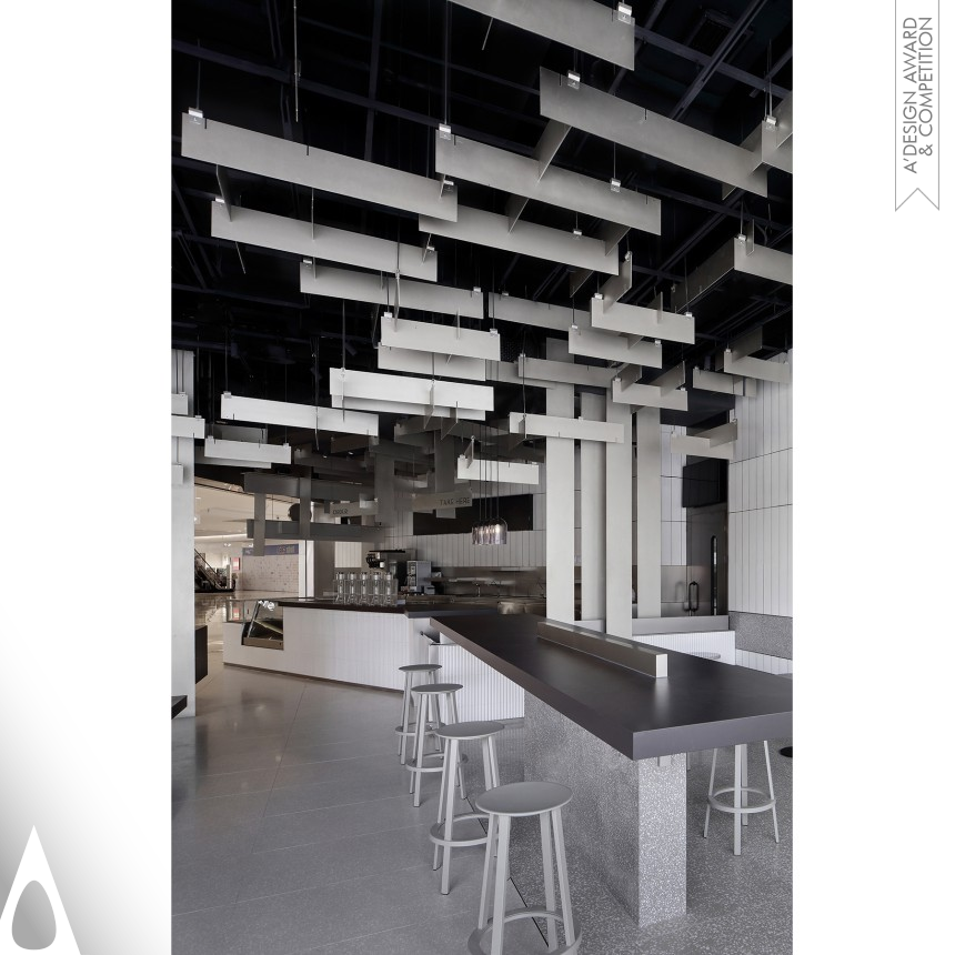Silver Interior Space and Exhibition Design Award Winner 2020 Heytea Nantong Mixc Store 