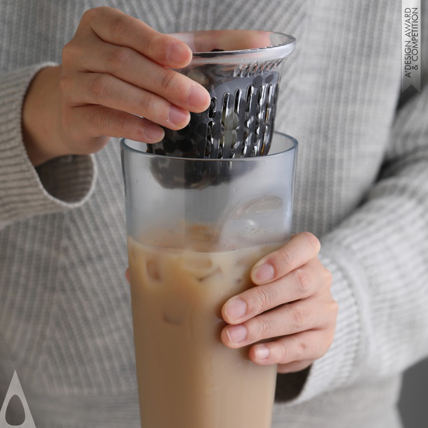 FLOAT：Non-Straw Glass Cup For Bubble Tea on Behance
