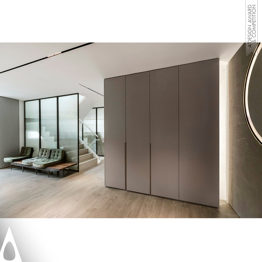 Bronze Interior Space and Exhibition Design Award Winner 2020 Art Villa Residential House 