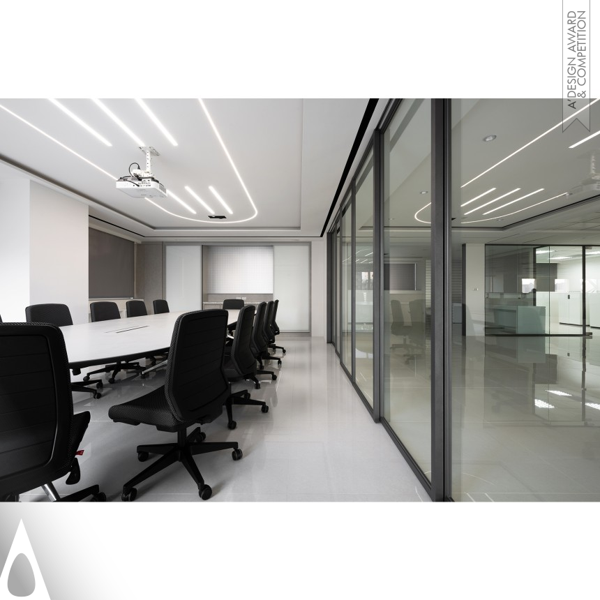 Iron Interior Space and Exhibition Design Award Winner 2020 Simplicity Office 