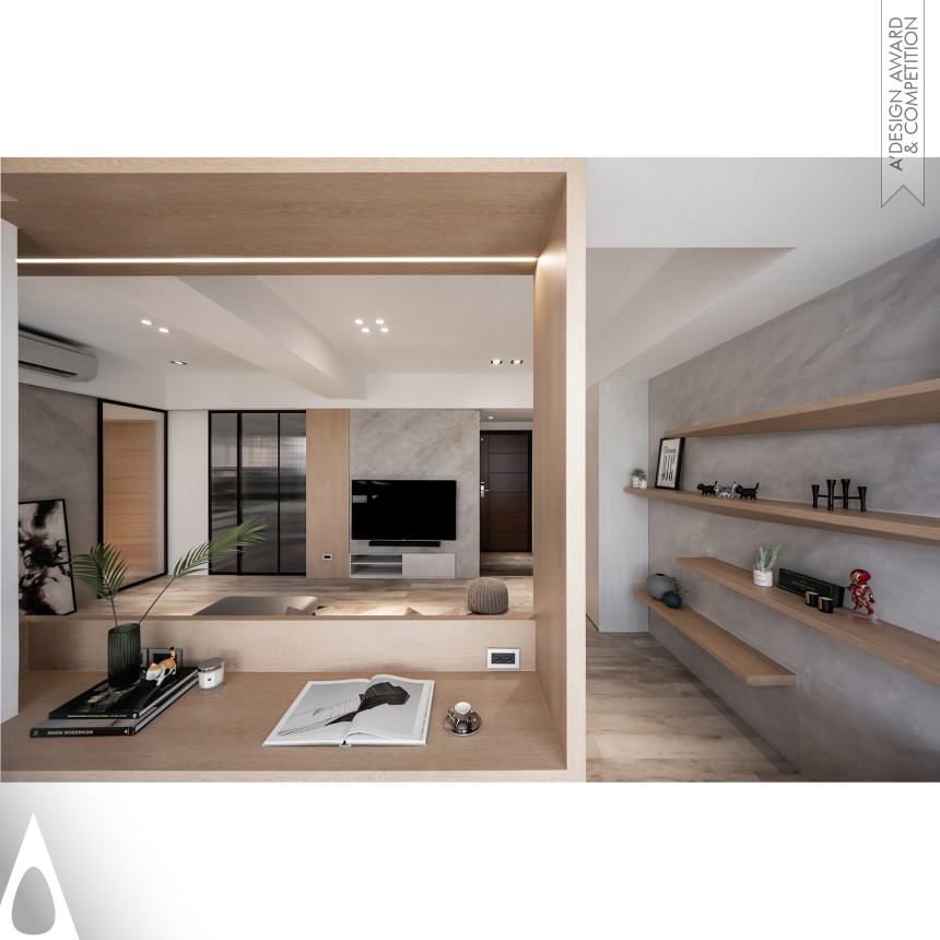 Bronze Interior Space and Exhibition Design Award Winner 2020 Redefine Home Residence Design 