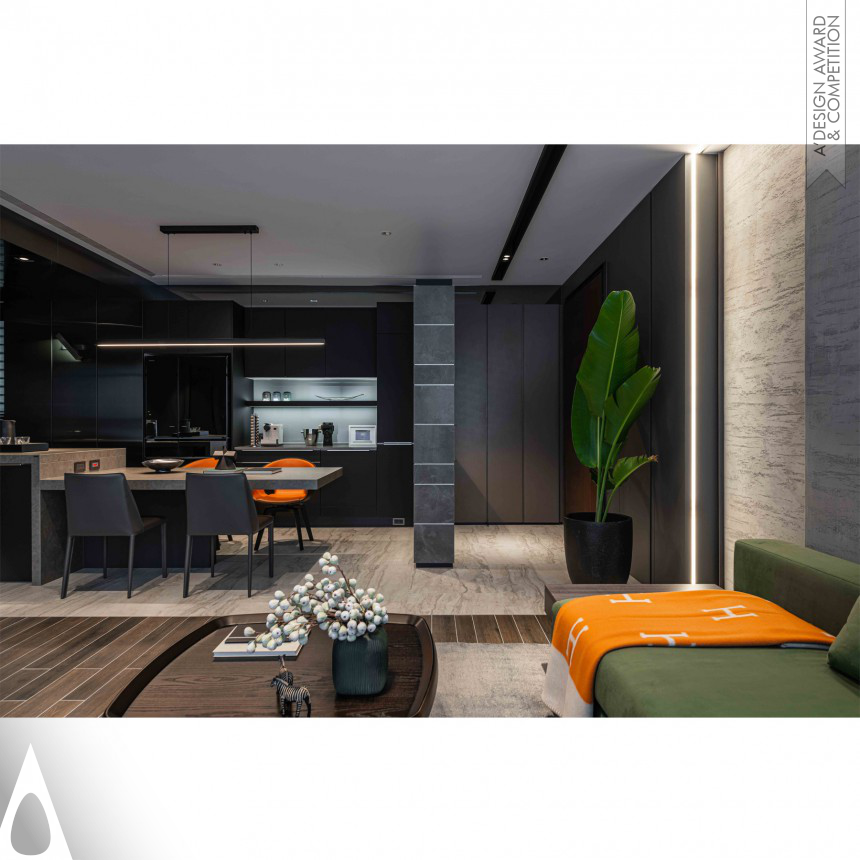 Iron Interior Space and Exhibition Design Award Winner 2020 Black Definition Residential 