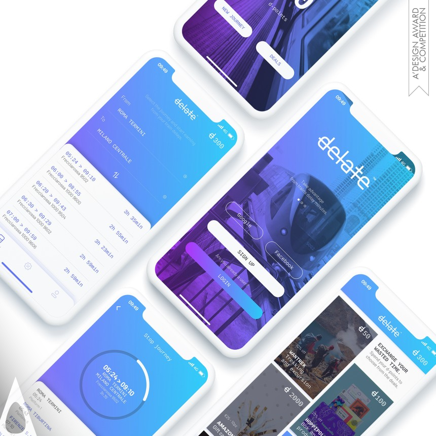 Roberto M. Paura and Sofie Di Bartolomeo's Delate Mobile Application