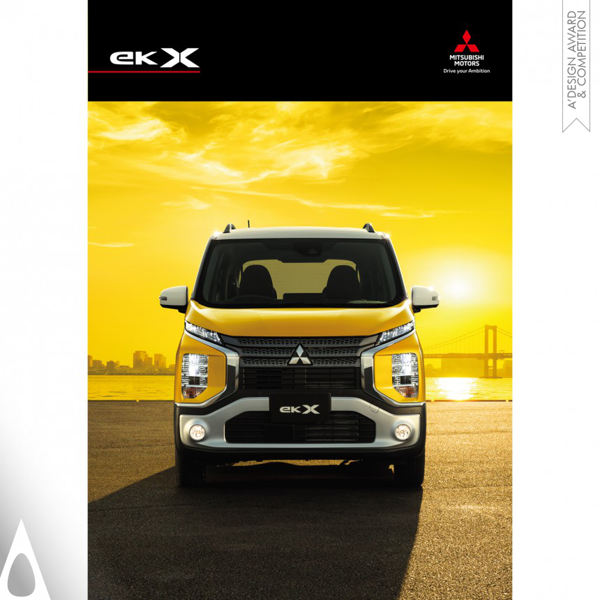 Silver Advertising, Marketing and Communication Design Award Winner 2020 Mitsubishi eK X (Cross) Brochure 