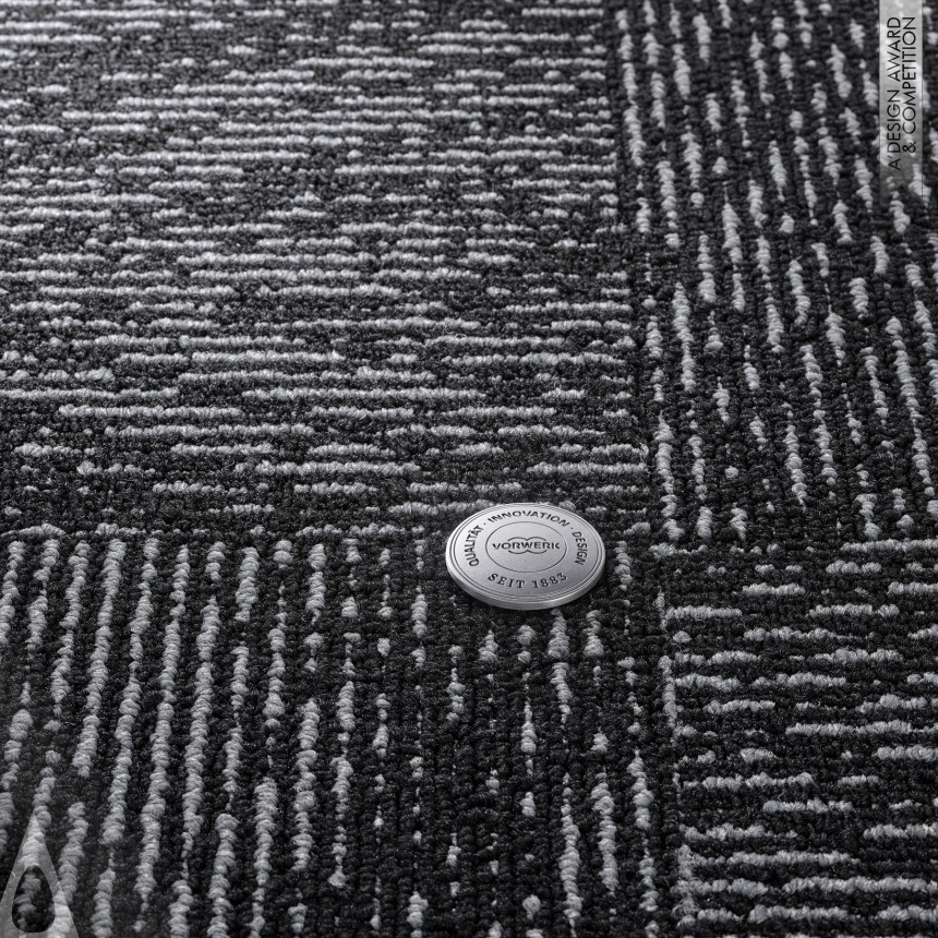 Silver Textile, Fabric, Textures, Patterns and Cloth Design Award Winner 2020 Superior 1051 D1062 Carpet Tile 