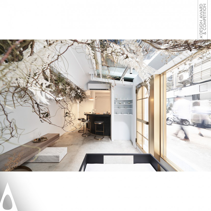Golden Interior Space and Exhibition Design Award Winner 2020 Dry Salon Commercial Space 