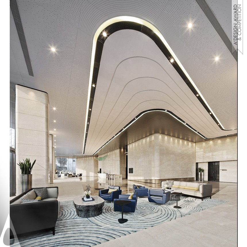 Bronze Interior Space and Exhibition Design Award Winner 2020 M-Town Office Interior Design 