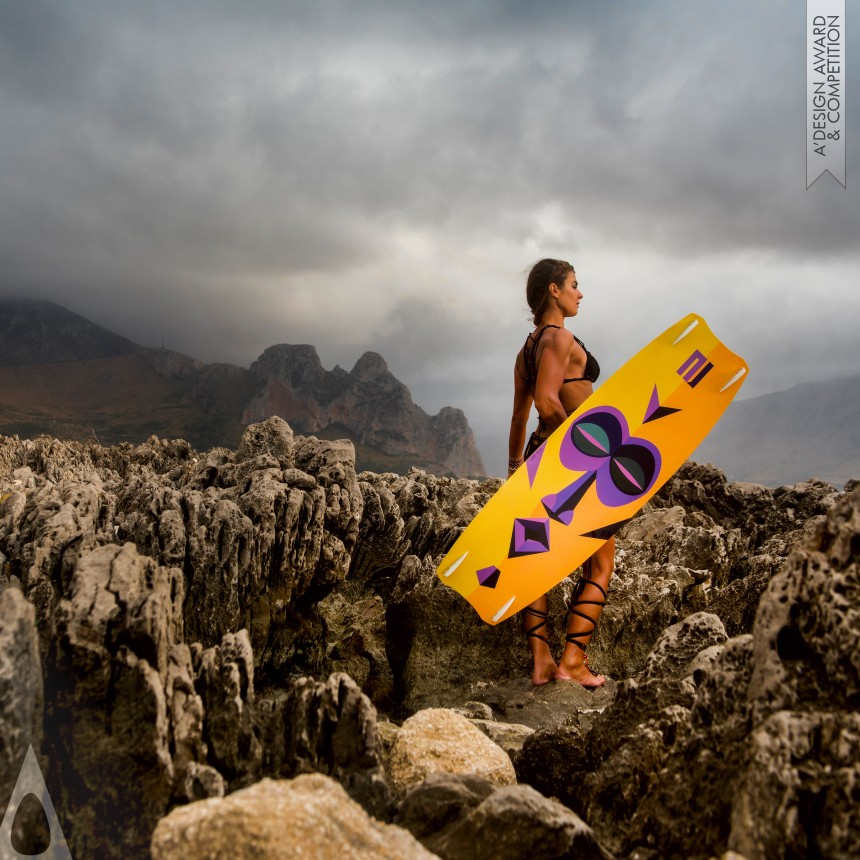 Silver Winner. SU-2 Kiteboards Etno Collection by Mateusz Obarek - Gravite Design