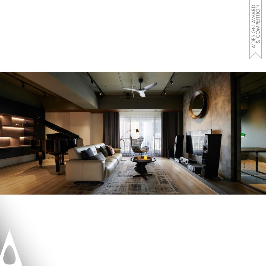 Bronze Interior Space and Exhibition Design Award Winner 2020 Ink Color Residential Interior Design 