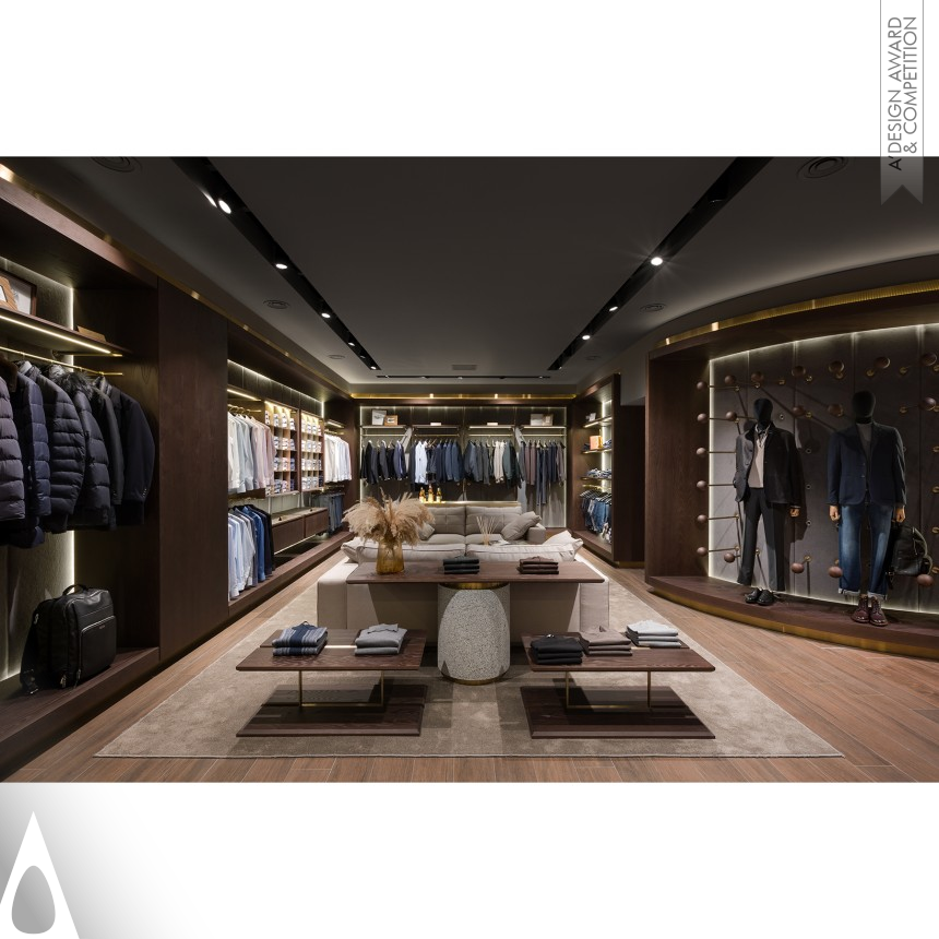 Silver Interior Space and Exhibition Design Award Winner 2020 Formal Wear Department Store 