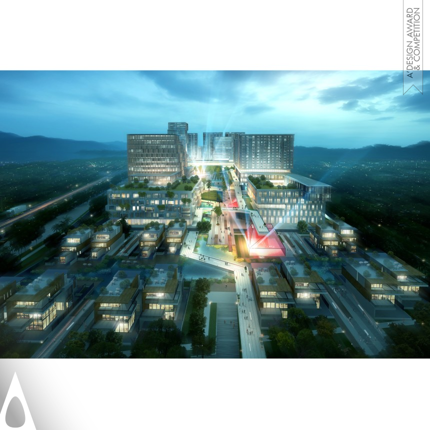 Silver Urban Planning and Urban Design Award Winner 2020 Smart Ecology Industrial Park 