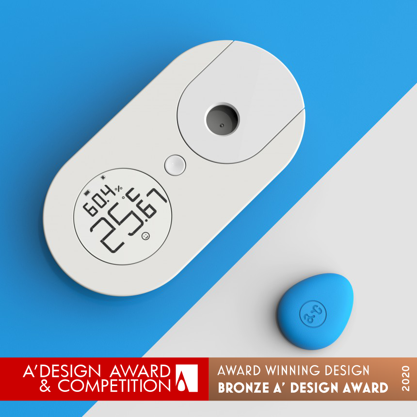 A' Design Award and Competition - Wei Gu, Di Wu Zhiwen Wearable Thermometer