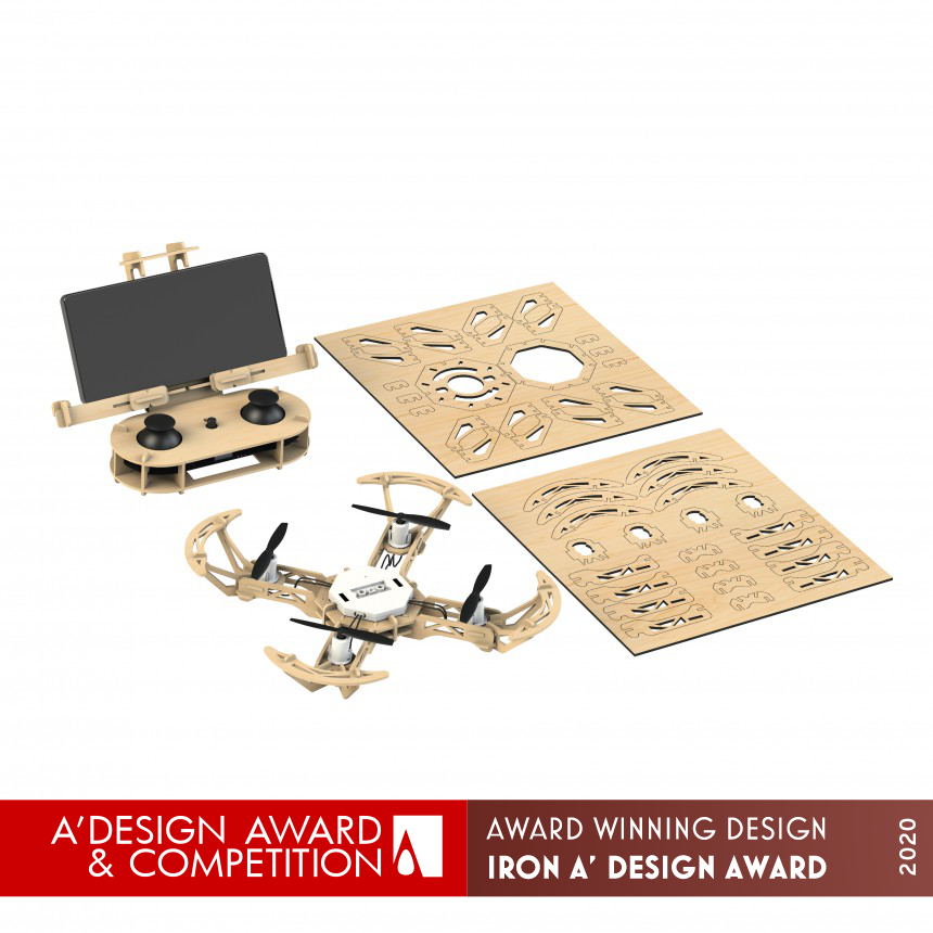 Airwood Multifunctional Wooden Drone