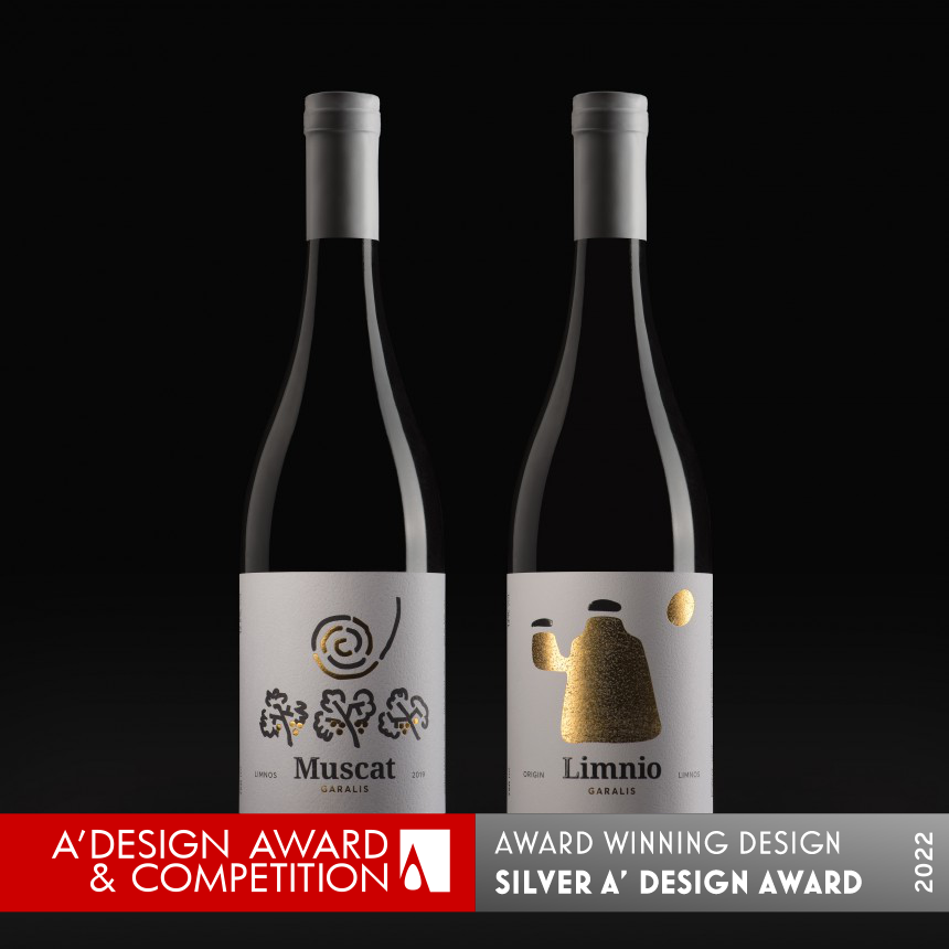 Garalis Muscat Limnio Wine Packaging