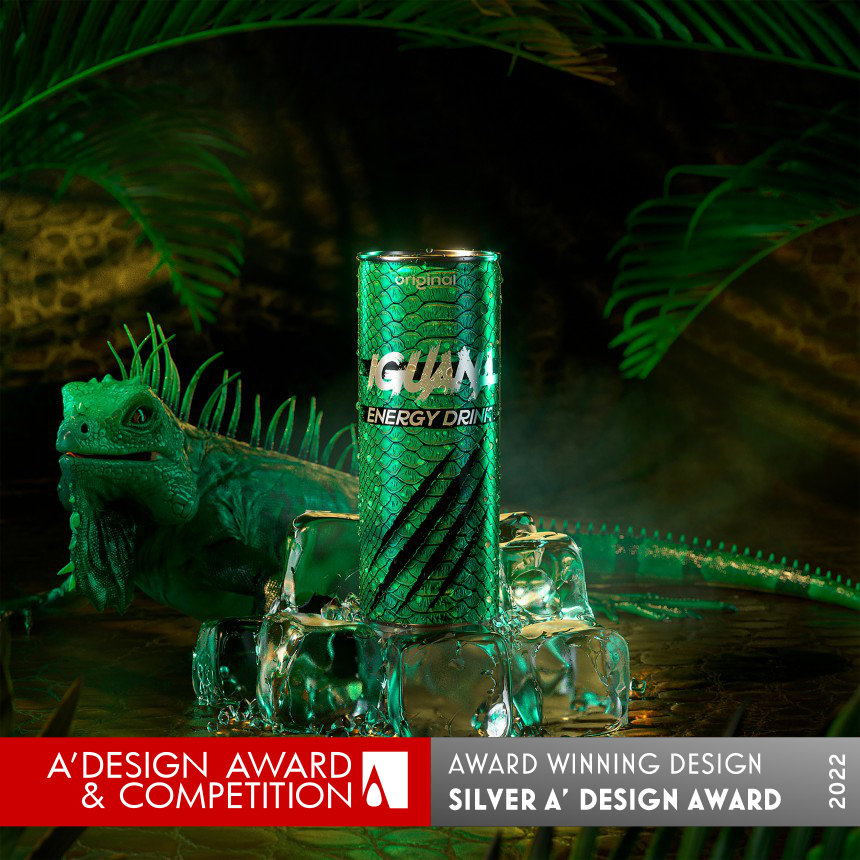 Iguana Energy Drink Packaging
