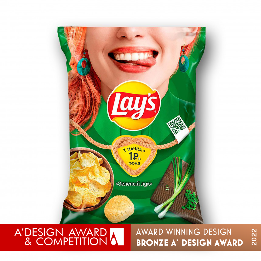 Lay's Smiles Campaign Food Packaging
