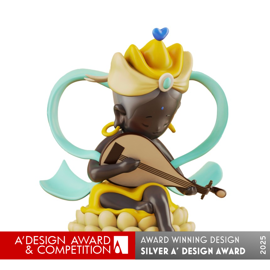 Dunhuang Lute Cultural Storytelling Trendy Toys