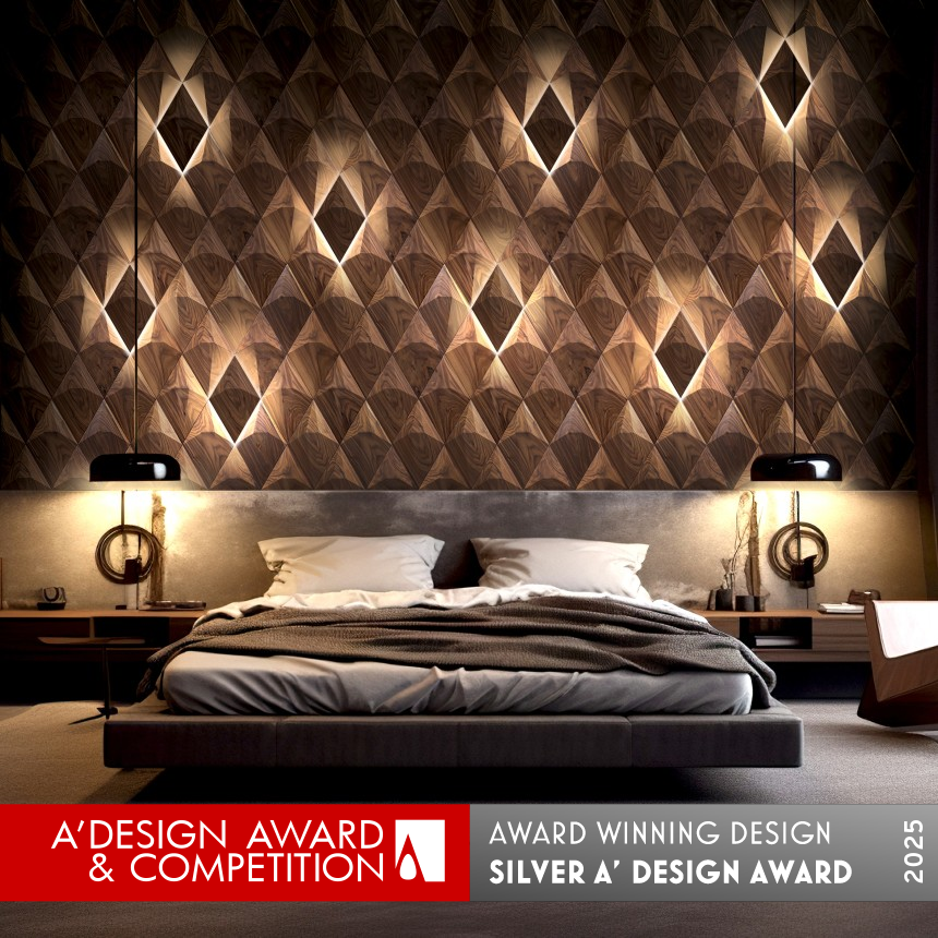 Lighting Panels Wooden Interior Decoration