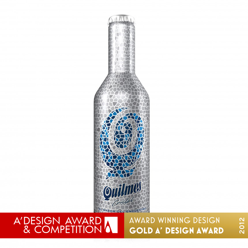 Quilmes Metal Bottle Beer packaging design