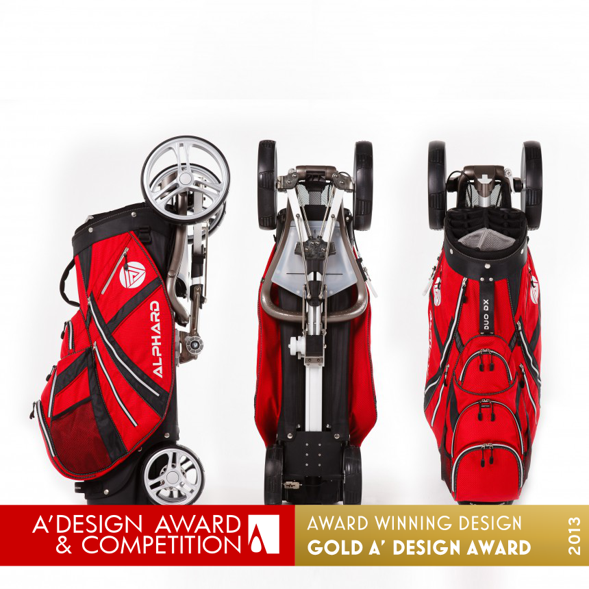 Alphard Duo Golf Cart Golf bag & push cart combination
