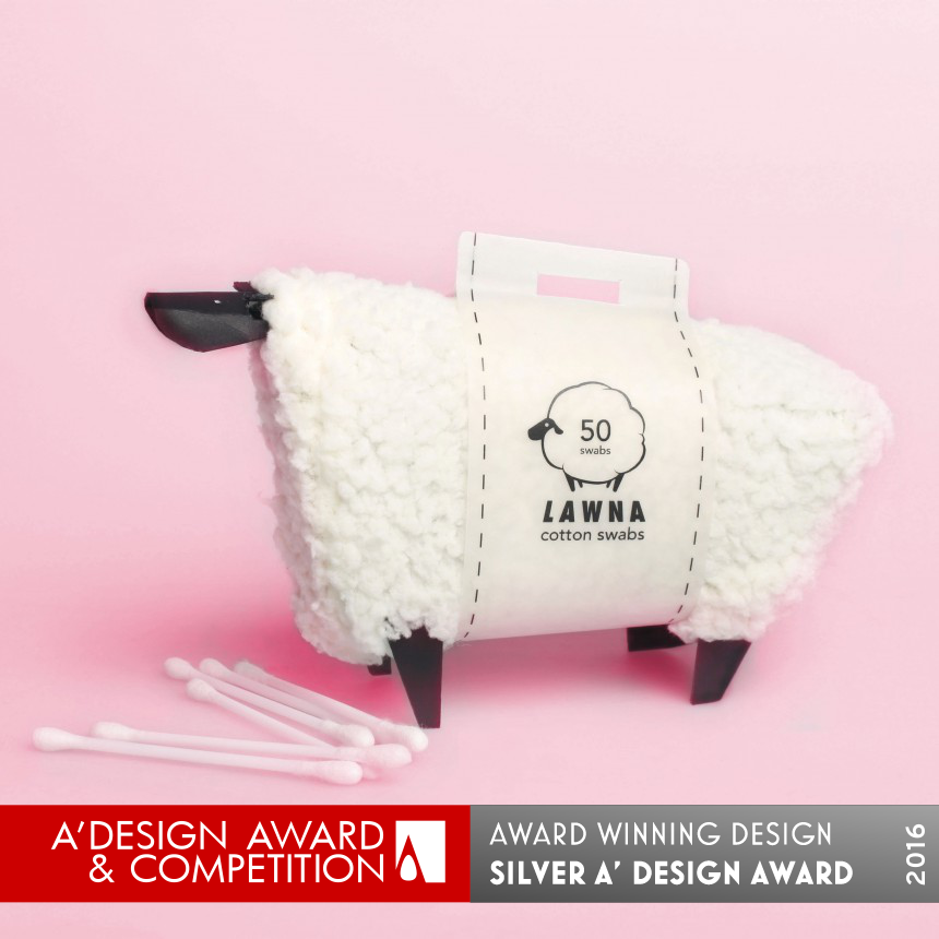 Swaggering Sheep Cotton swab package