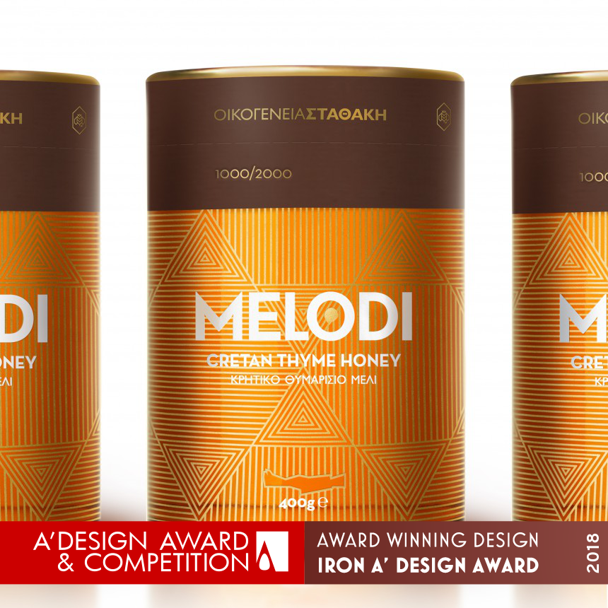 Melodi-Stathakis Family Honey Packaging